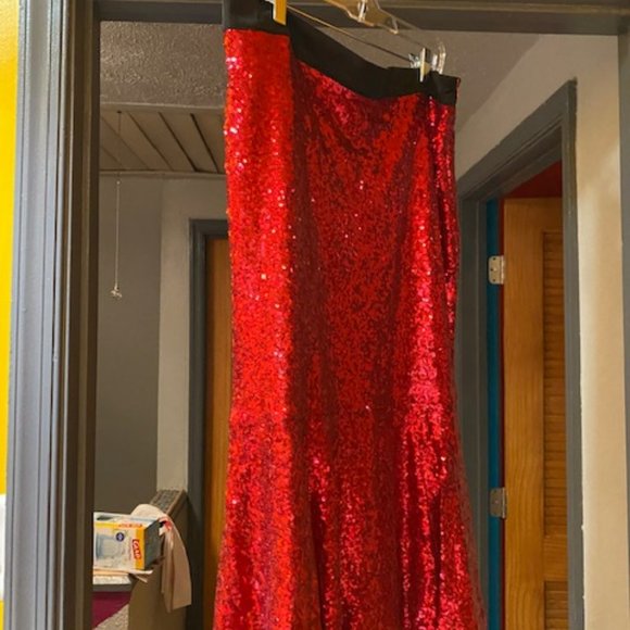 Eloquii Dresses & Skirts - Hot Pink Sequin Skirt
